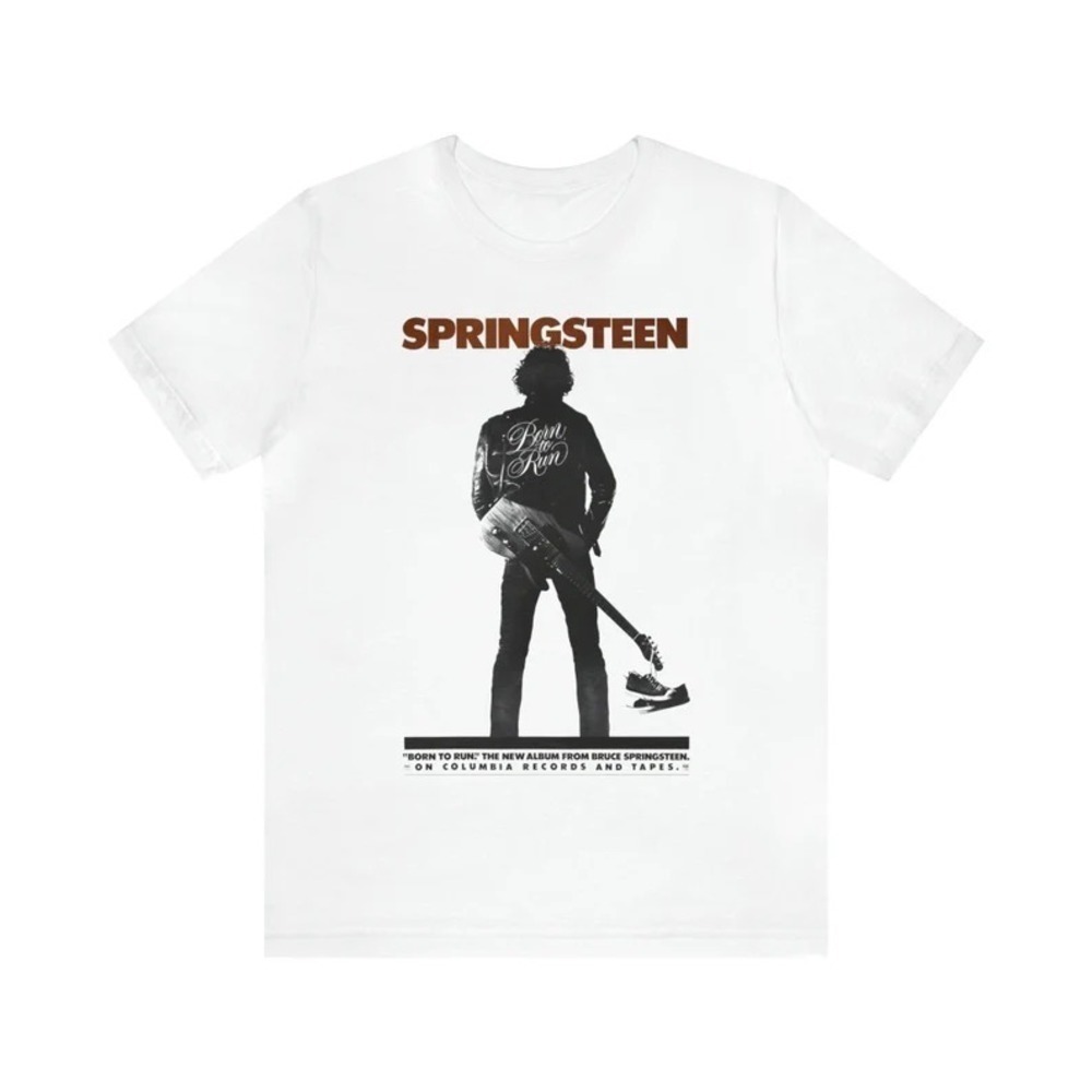 Bruce Springsteen Born To Run Promo 1975 Tshirt
